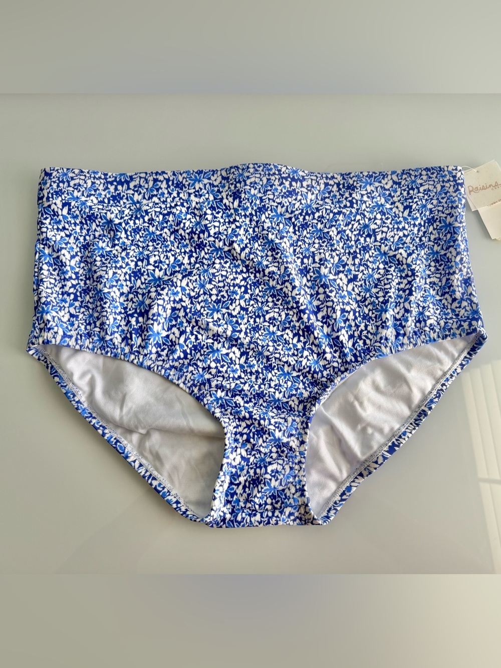 Raisins Curve Women’s Trendy Plus Size Blue Island Bikini Bottoms Size 24W